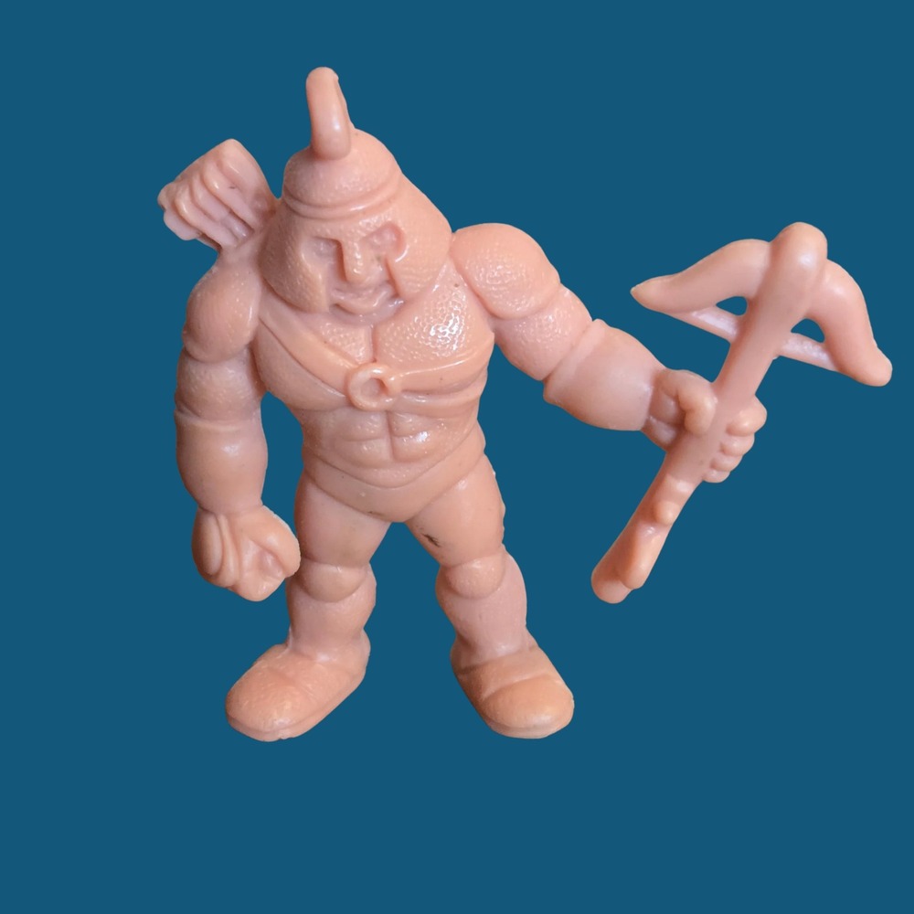 Vtg MUSCLE Men Black Knight Kinnikuman Crossbow Mini